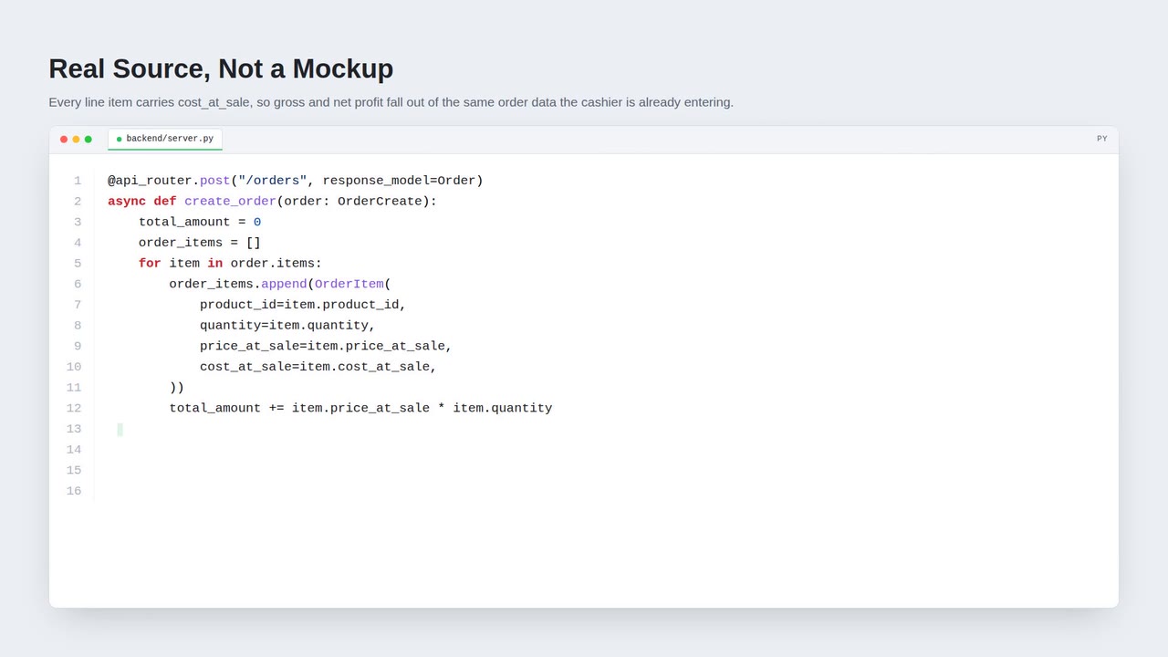 Developer POV — architecture walkthrough